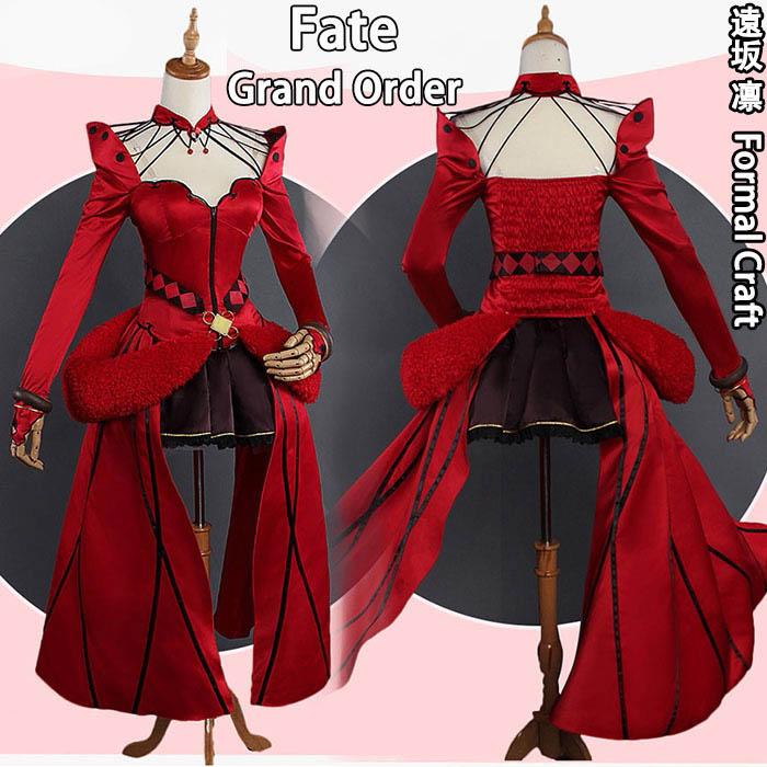 Fate Grand Order Fgo フェイト グランドオーダー 遠坂 凛 とおさか りん 概念 礼装 Formal Craft ドレス コスプレ衣装 学園祭 文化祭 仮装 変装 La117h2 フルグレース 通販 Yahoo ショッピング