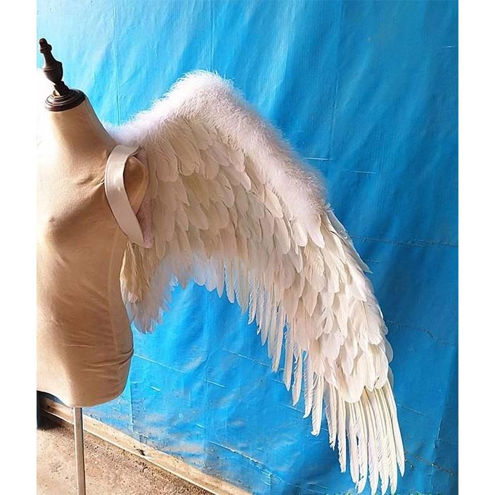 天使の羽 悪魔の羽 コスプレ道具羽 翼 Wing フェザー ウイング 155cm ファッションショー パーティーグッズ 撮影 ハロウィン ホワイト La135f4 フルグレース 通販 Yahoo ショッピング