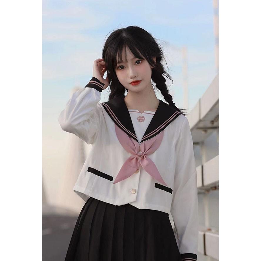 js セーラー服 セーラー服 卒業式 女の子 制服 学生制服 3点セット 長袖 女子高生スカート レディース 高校生 お受験 結婚式 発表会 入学 通学 ジュニア :  フルグレース - 通販 - Yahoo!ショッピング