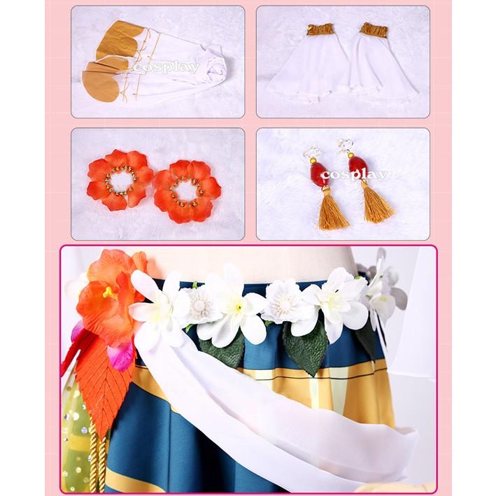 園田海未 Love Live ラブライブ コスプレ衣装 SR 園田海未 探検家編 スクフェス コスプレ コスチューム ステージ服の画像
