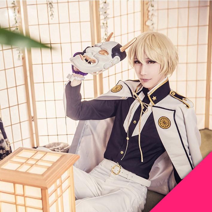 髭切 刀剣乱舞 髭切 コスプレ衣装 変装 COSPLAY コスチューム イベント仮装 キャラクター仮装 剣追加可 ウィッグ追加可 : lb054f0  : フルグレース - 通販 - Yahoo!ショッピング