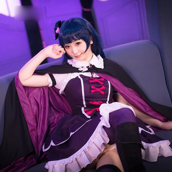 津島善子 魔女 堕天使 マント付き コスプレ 衣装 Love Live Sunshine ラブライブ サンシャイン 津島善子 魔女 堕天使 マント付き | 