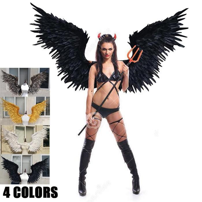 天使の羽 コスプレ道具 羽 翼 wing 2タイプ 120cm 140cm 妖精 悪魔 パーティーグッズ 撮影 cosplay用 コスプレ COSPLAY コスチューム ハロウィン クリスマス