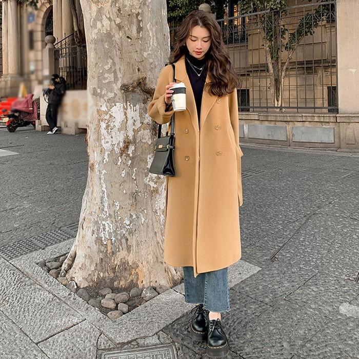 チェスターコート レディース コート 大きいサイズ ミドル丈 アウター レディースコート 韓国 パープル ピンク ベージュ ブラウン ブラック ブルー XS S M L XL |  | 12