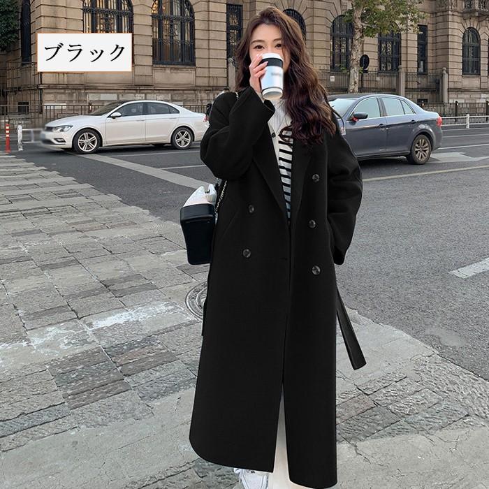 チェスターコート レディース コート 大きいサイズ ミドル丈 アウター レディースコート 韓国 パープル ピンク ベージュ ブラウン ブラック ブルー XS S M L XL |  | 13