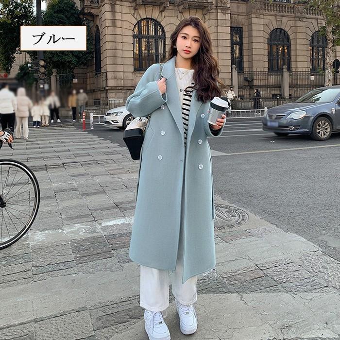 チェスターコート レディース コート 大きいサイズ ミドル丈 アウター レディースコート 韓国 パープル ピンク ベージュ ブラウン ブラック ブルー XS S M L XL |  | 15