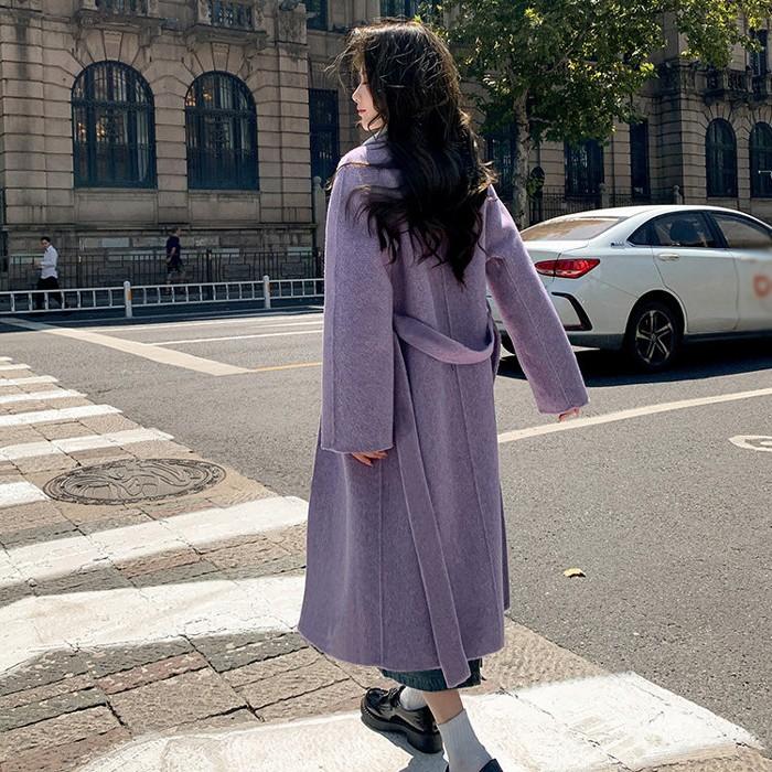 チェスターコート レディース コート 大きいサイズ ミドル丈 アウター レディースコート 韓国 パープル ピンク ベージュ ブラウン ブラック ブルー XS S M L XL |  | 04