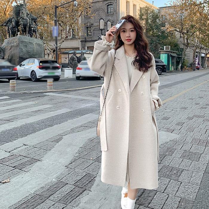 チェスターコート レディース コート 大きいサイズ ミドル丈 アウター レディースコート 韓国 パープル ピンク ベージュ ブラウン ブラック ブルー XS S M L XL |  | 08