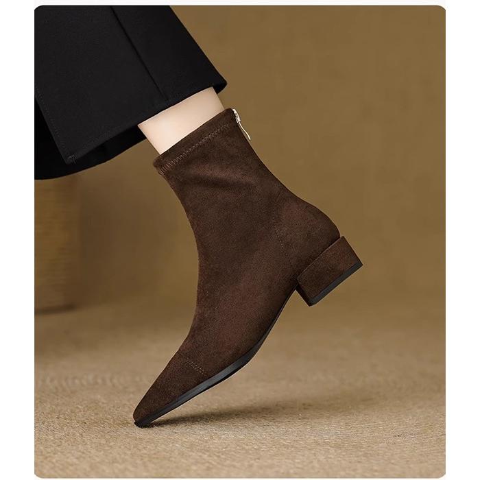 ブーツ ショートブーツ レディース 歩きやすい ストレッチ 感動ブーツ 柔らかい おしゃれ かわいい 大人 成人式 女性のアンクルブーツ |  | 11