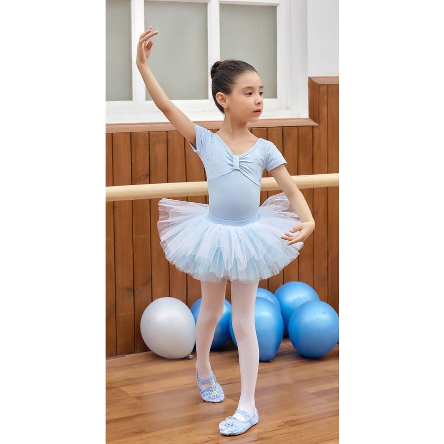 バレエレオタード バレエ形体服 可愛さ満載 連体ダンス服 バレエ