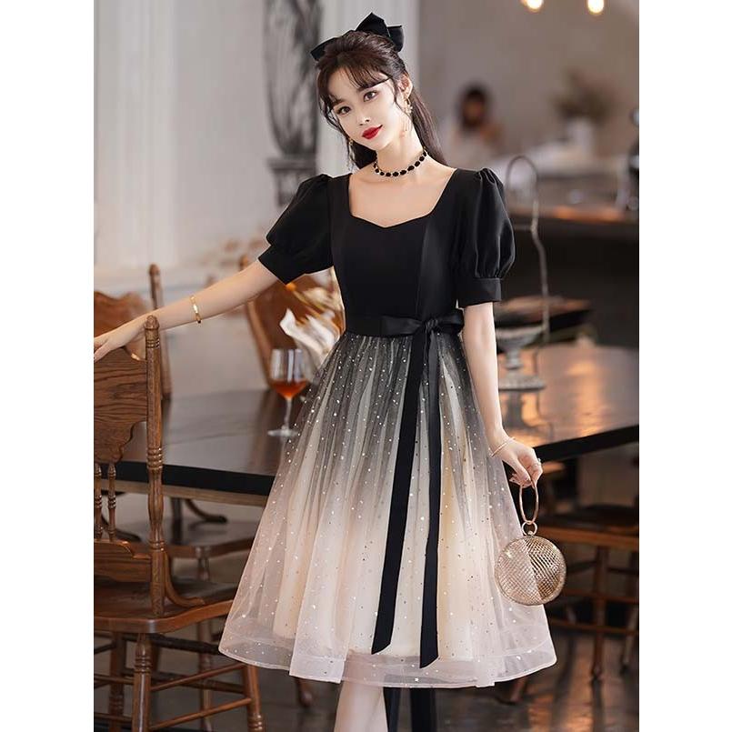 ドレス 大人 ピアノ発表会 演奏会 結婚式 フェミニン パーティードレス