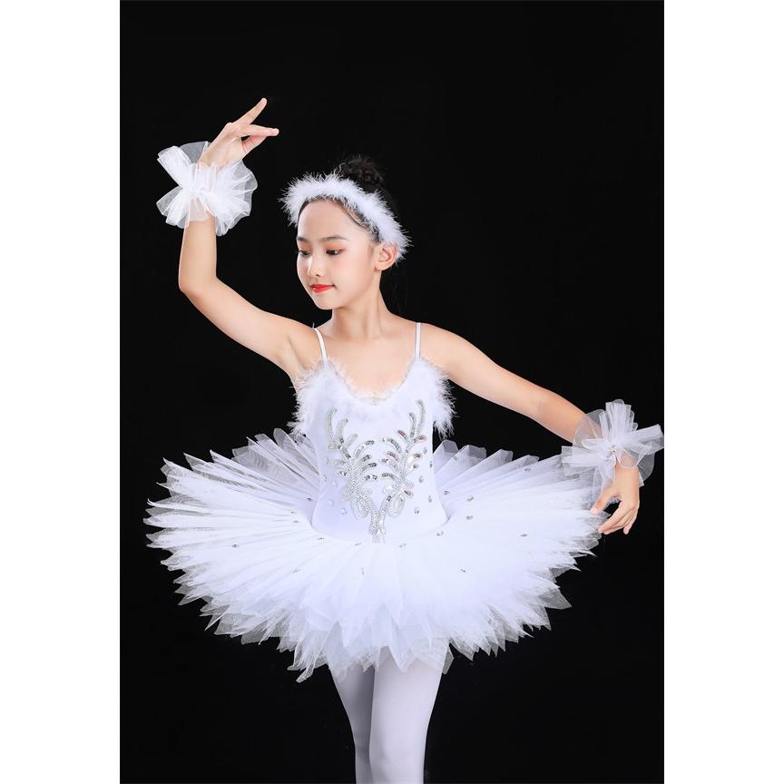 バレエ チュチュ キッズ バレエドレス 子供用 110-160cm 舞台用 発表会