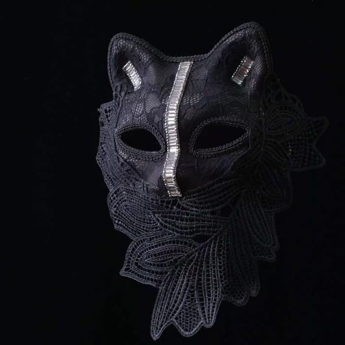 猫耳 仮面 レディース レースマスク ハロウィン コスプレ ゴスロリ ロリータ 仮装 小悪魔 衣装小物 アイマスク パーティー 撮影 イベント 舞台 黒 ブラック |  | 01