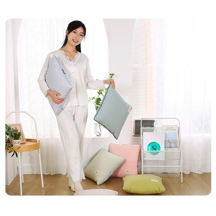 抱き枕兼用ブランケット 巻くとクッションになる ふわふわ 肌ざわり大判 シングル 高級感 防寒対策 あったか ひざ掛け 昼寝 膝掛け 洗濯可 車中 オフィス |  | 08