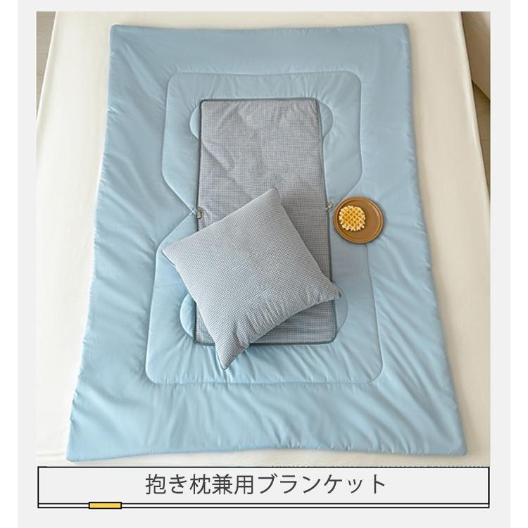 抱き枕兼用ブランケット 毛布 巻くとクッションになる ふわふわ 肌ざわり大判 シングル 高級感 防寒対策 あったか ひざ掛け 昼寝 膝掛け 洗濯可 車中 オフィス |  | 01