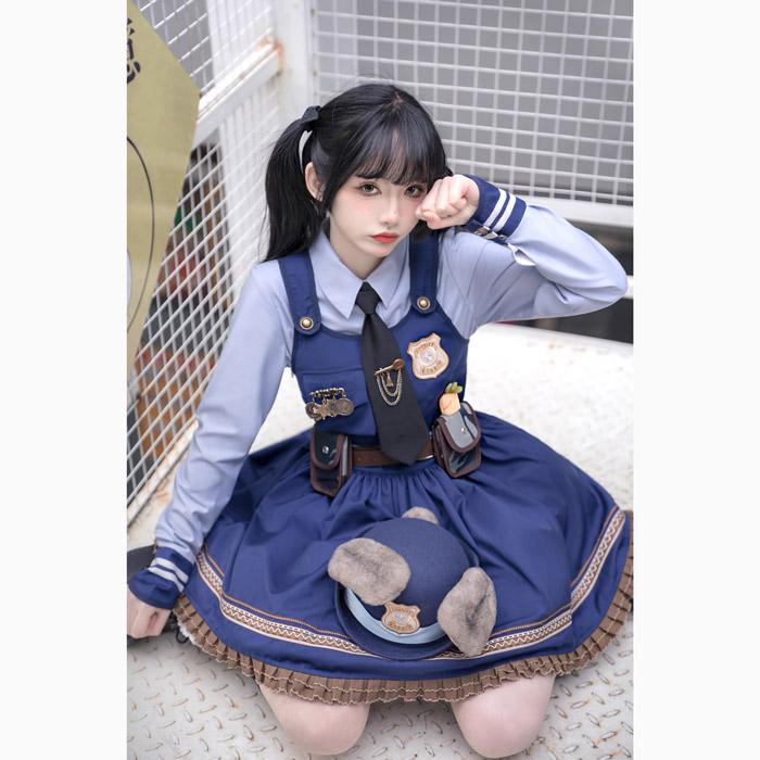 るる ズートピア ジュディ Sサイズ＆ニック Mサイズ コスプレ衣装