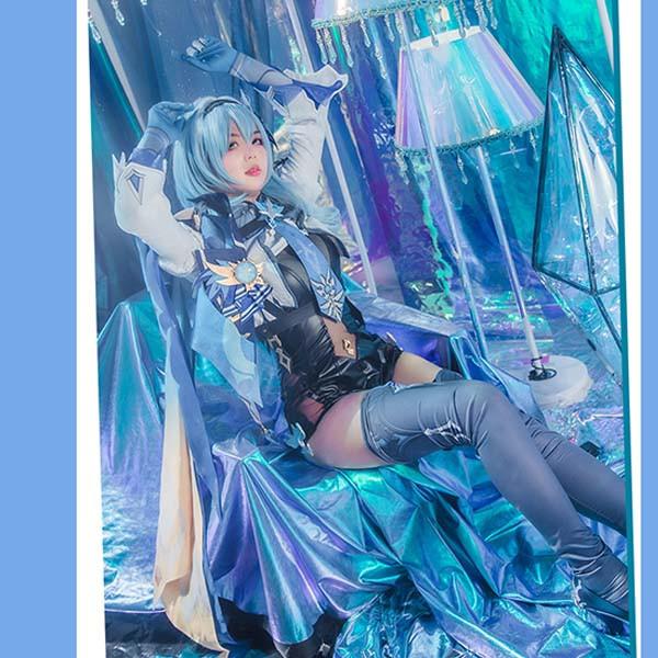 原神 げんしん エウルアコスプレ衣装 コスチューム イベント ゲーム ウィッグ 靴 武器剣 追加可 変装 仮装_6