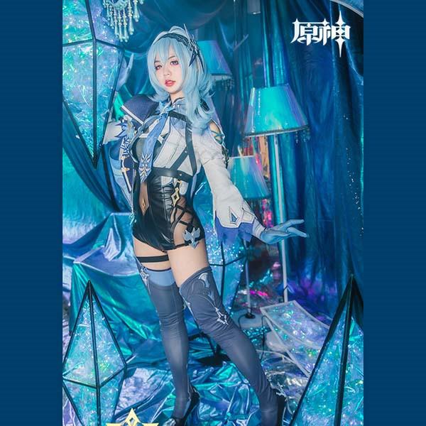 原神 げんしん エウルアコスプレ衣装 コスチューム イベント ゲーム ウィッグ 靴 武器剣 追加可 変装 仮装_7