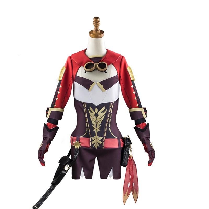 原神アンバー コスプレ衣装 ウィッグ 道具 追加可 cosplay 変装 仮装