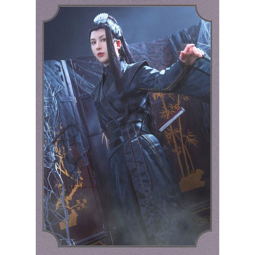 天官賜福 賀玄 コスプレ衣装 黒水沈舟 明?女相 漫画オリジナル コスチューム 仮装 大人用　文化祭 イベント パーティ 演劇 舞台 学芸会_1