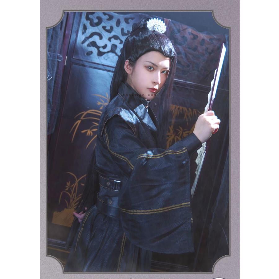 天官賜福 賀玄 コスプレ衣装 黒水沈舟 明?女相 漫画オリジナル コスチューム 仮装 大人用　文化祭 イベント パーティ 演劇 舞台 学芸会_8