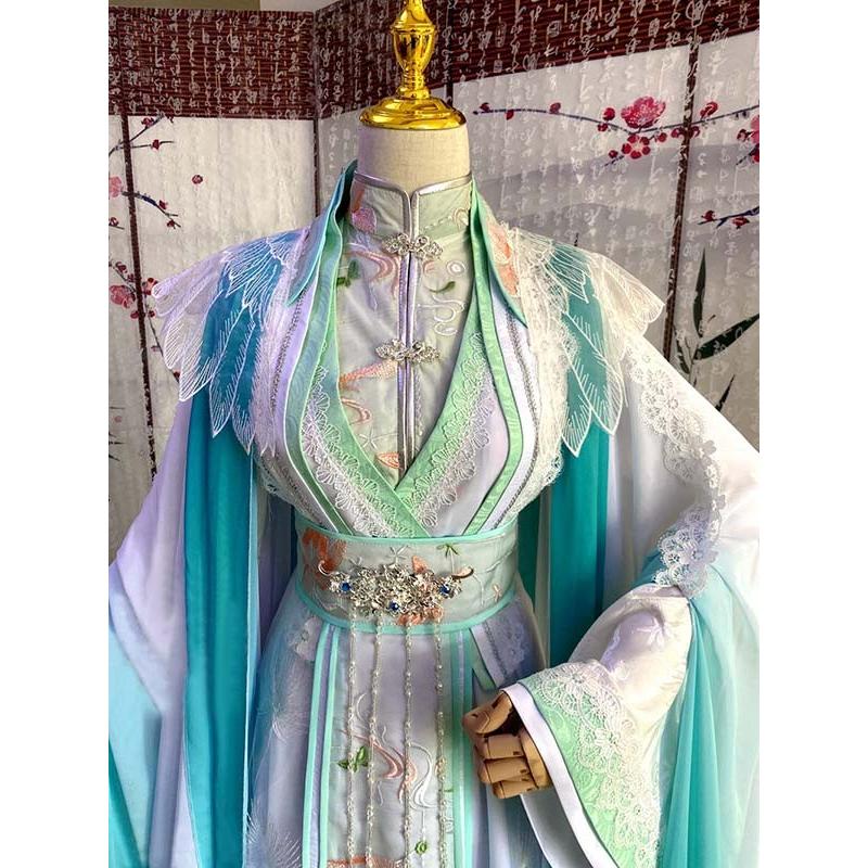 天官賜福 師青玄 コスプレ衣装 女の子 オリジナル コスチューム 仮装