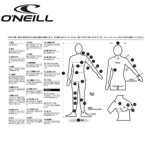O'NEILL（オニール） 2021-22 プロショップ限定ウェットスーツ