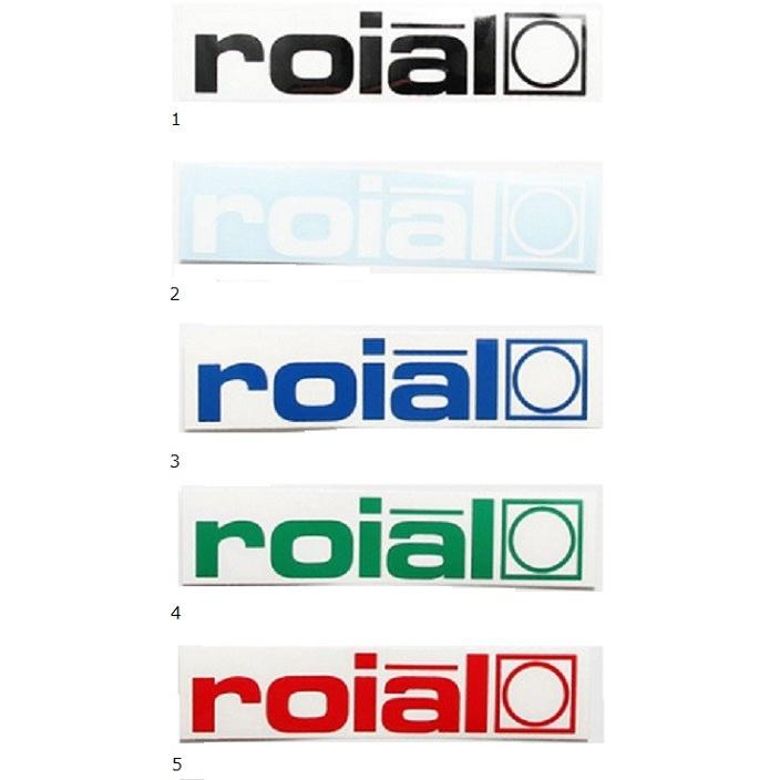 ROIAL  (ロイアル )KS28VINTAGE LOGO/定番ロゴアイコンカッティングステッカー(大) 全5カラー！｜fullhousesurfsports