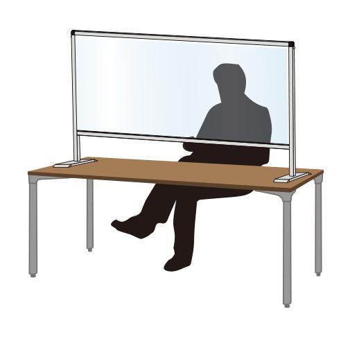 170cm超ロングサイズオーダー透明パーテーション45タイプコロナウイルス対策