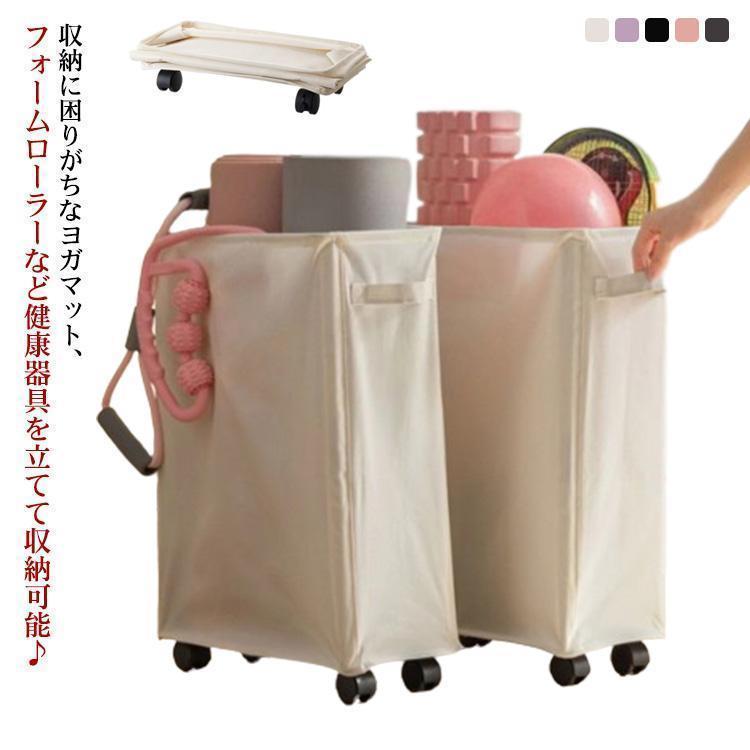 A foldable fabric storage box with a lid, carry handles and a patterned outer cover, shown as a vertical storage case
