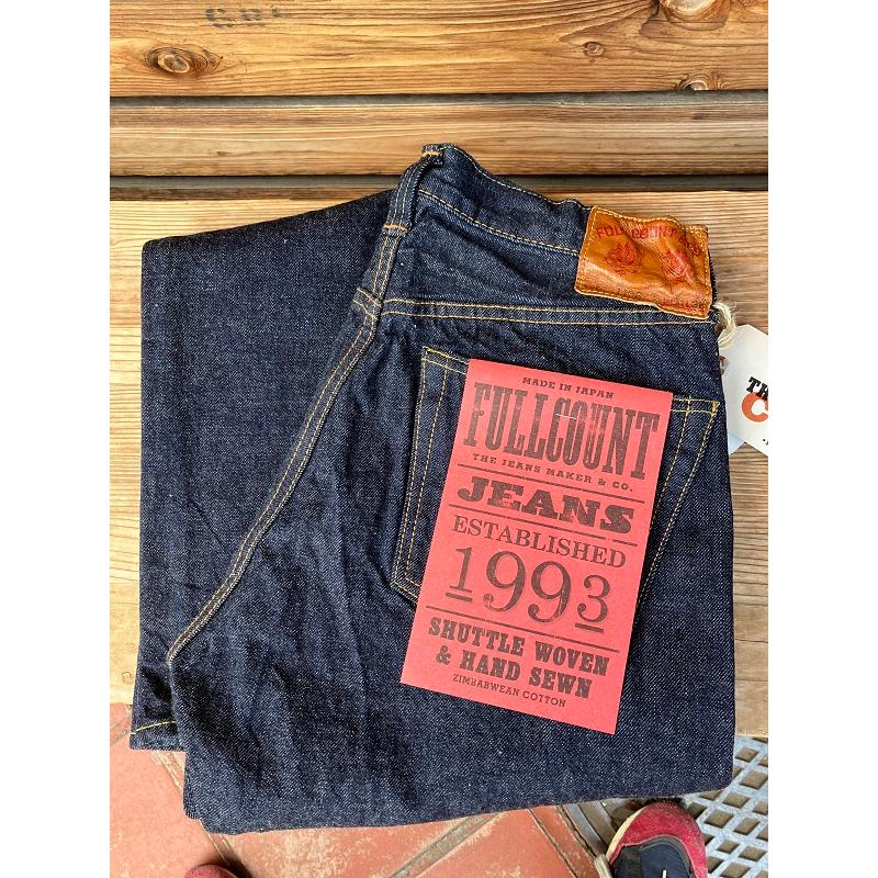 美品 FULL COUNT 1108 Straight Legs デニムパンツ フルカウント FULL COUNT 13.7oz ニュー ストレート デニム