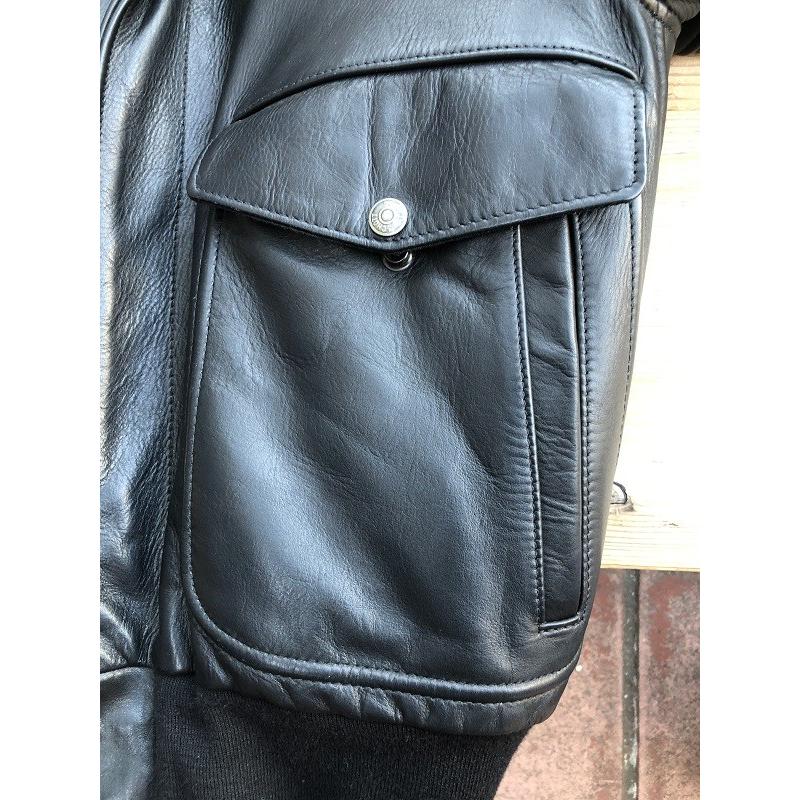 Schott 174US LEATHER BOMBER JACKET | Schott N.Y.C | 05