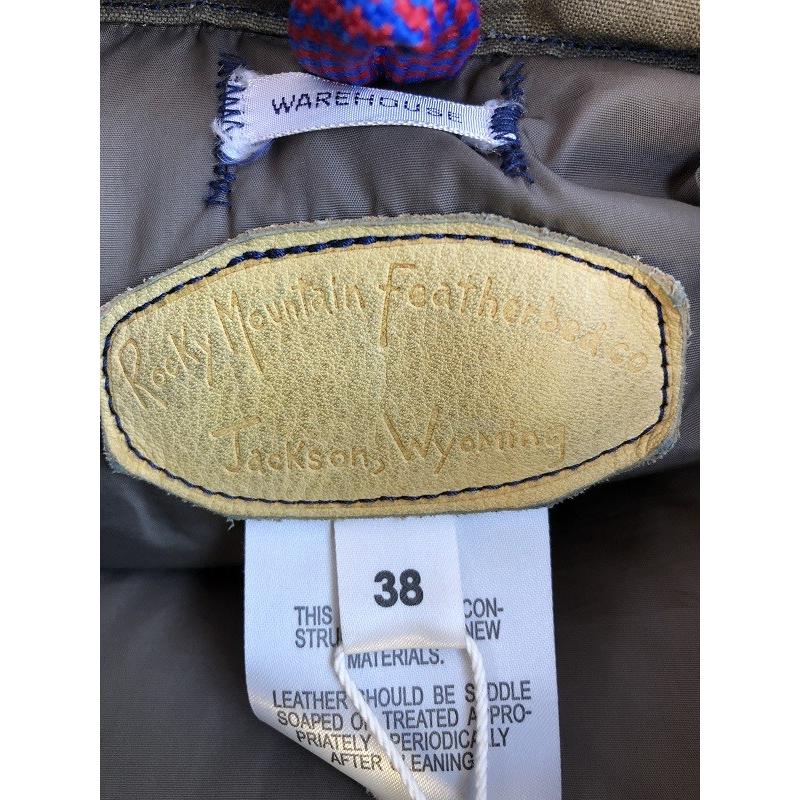 WARE HOUSE Lot 2140 ROCKY MOUNTAIN×WAREHOUSE INDIGO DUCK DOWN VEST LONG WASH | WAREHOUSE | 02