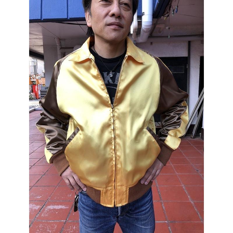 MATTSONS' OF HOLLYWOOD / SATIN SPORTS JKT マットソンズオブハリウッド サテンスポーツジャケット | CUSHMAN
