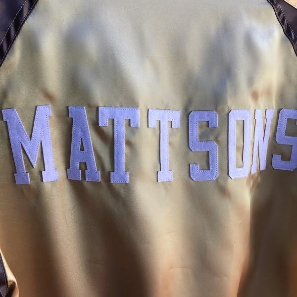 MATTSONS' OF HOLLYWOOD / SATIN SPORTS JKT マットソンズオブハリウッド サテンスポーツジャケット | CUSHMAN | 03