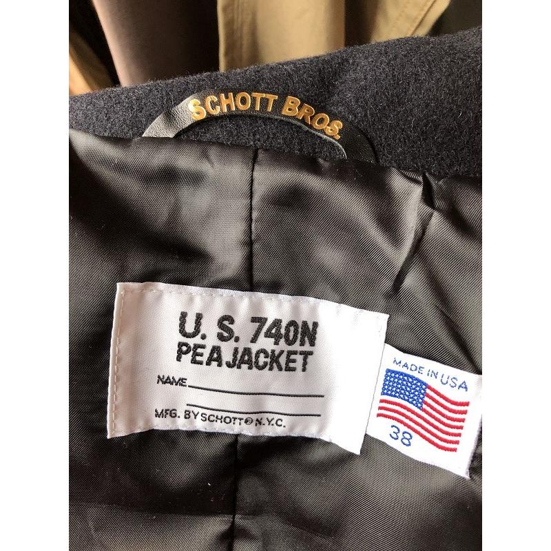 Schott 753US ピーコート | Schott N.Y.C | 04