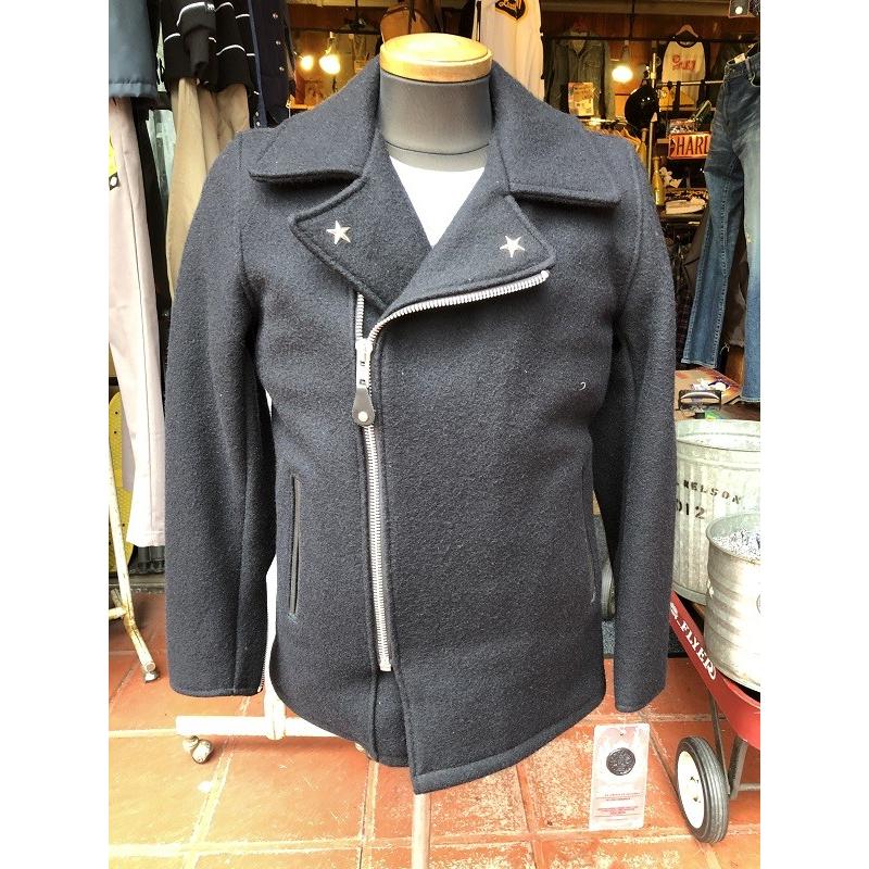 SCHOTT PEA COAT ZIP FRONT | Schott N.Y.C