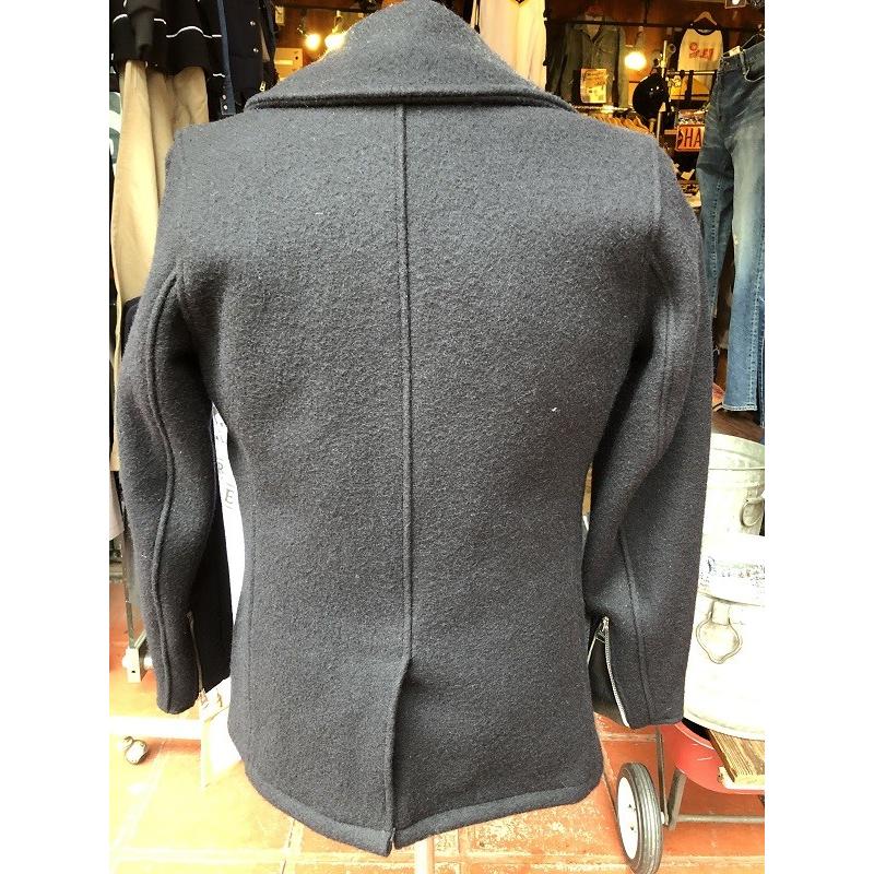 SCHOTT PEA COAT ZIP FRONT | Schott N.Y.C | 01