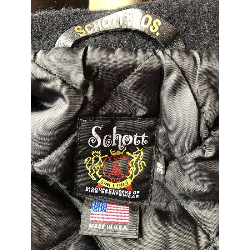 SCHOTT PEA COAT ZIP FRONT | Schott N.Y.C | 06