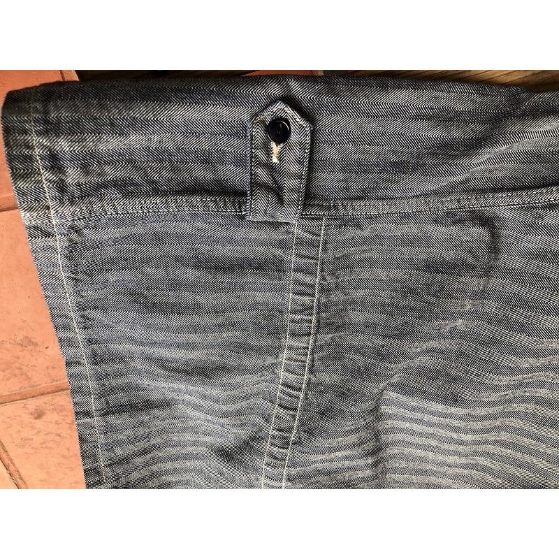 TWOMOON Original Indigo Herringborn Work Jacket |  | 05