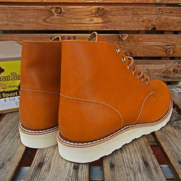 レッドウィング クラシックワーク ラウンドトゥ ブーツ ゴールドラセットセコイア RED WING 9871 6inch CLASSIC ROUND TOE 「9871」 |  | 01