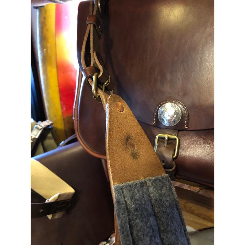 FULLNELSON×Bag blow クラシックメールバッグ ティンバーの画像