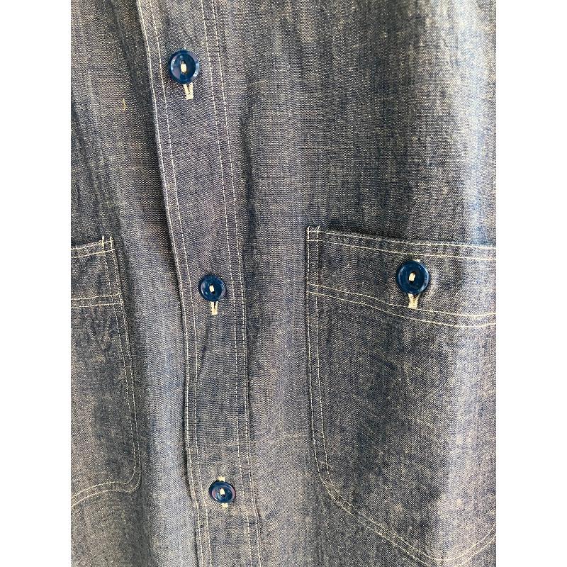 BUZZ RICKSON BLUE CHAMBRAY WORK SHIRTS (LONG SLEEVE) |  | 02