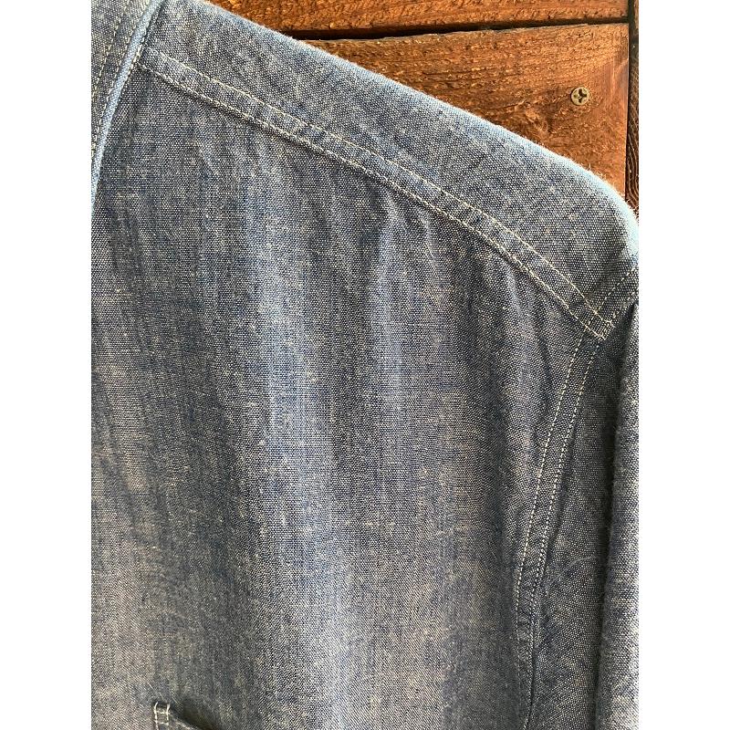 BUZZ RICKSON BLUE CHAMBRAY WORK SHIRTS (LONG SLEEVE) |  | 03
