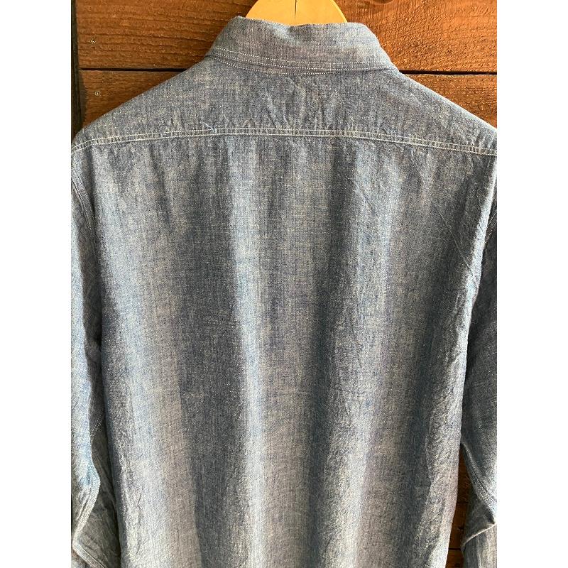 BUZZ RICKSON BLUE CHAMBRAY WORK SHIRTS (LONG SLEEVE) |  | 04