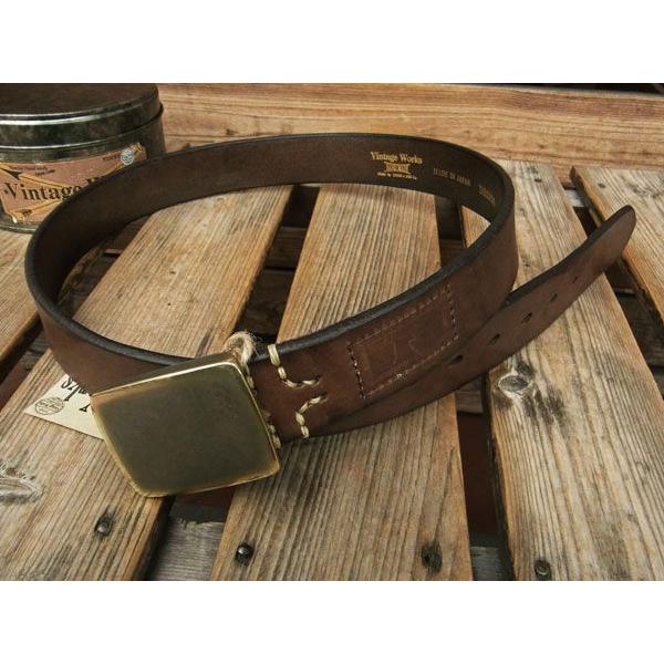 VINTAGE WORKS LEATHER BELT ビンテージワークス レザーベルト VINTAGE WORKS LEATHER BELT ビンテージワークス レザーベルト
