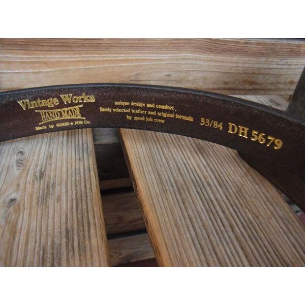 VINTAGE WORKS LEATHER BELT ビンテージワークス レザーベルト DH5679