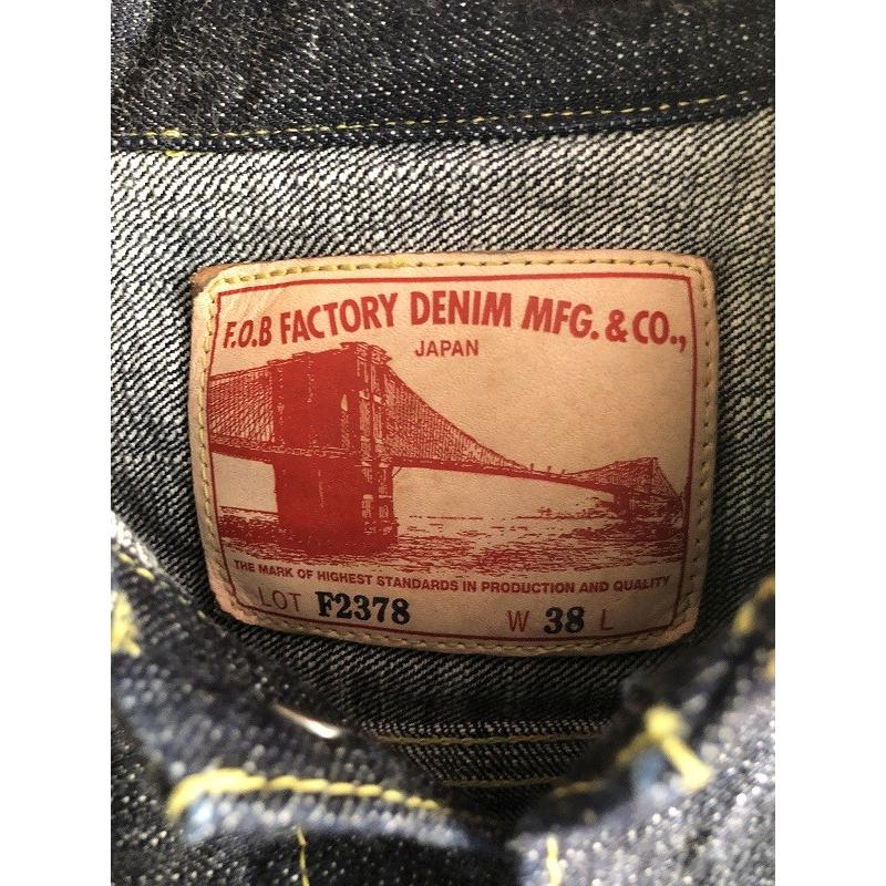 FOB FACTORY SEVEDGE DENIM 2nd Jacket | FOB FACTORY | 01