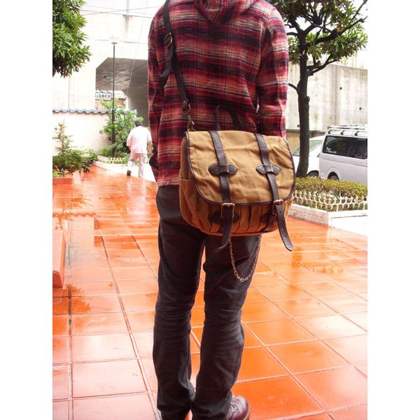 FILSON フィルソン ラージ ショルダーバッグ : フルネルソン