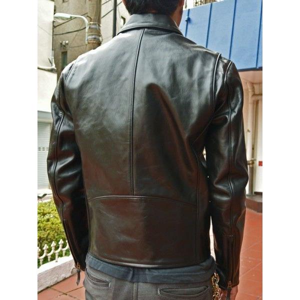 FULLNELSON ORIGINAL HORSEHIDE TRUCKER JACKET オリジナルホースハイドトラッカージャケット｜fullnelsonhalf｜02